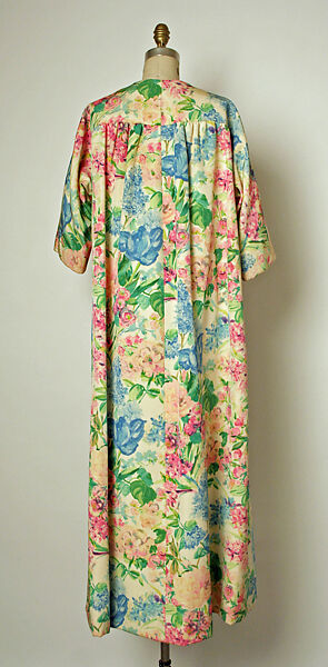 Housecoat, House of Balenciaga (French, founded 1937), silk, French
