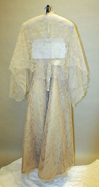 Evening dress, Pierre Balmain (French, St. Jean de Maurienne 1914–1982 Paris), silk, cotton, American