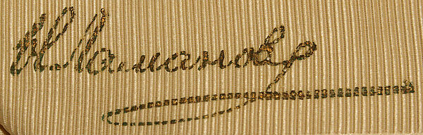 Wedding ensemble, Nadezhda Petrovna Lamanova (Russian, 1861–1941), silk, wax, Russian