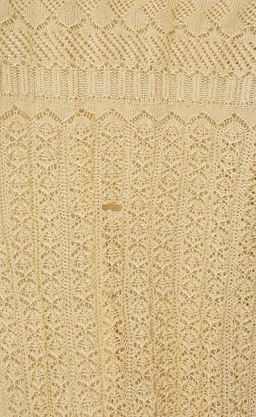 Wedding ensemble, Nadezhda Petrovna Lamanova (Russian, 1861–1941), silk, wax, Russian