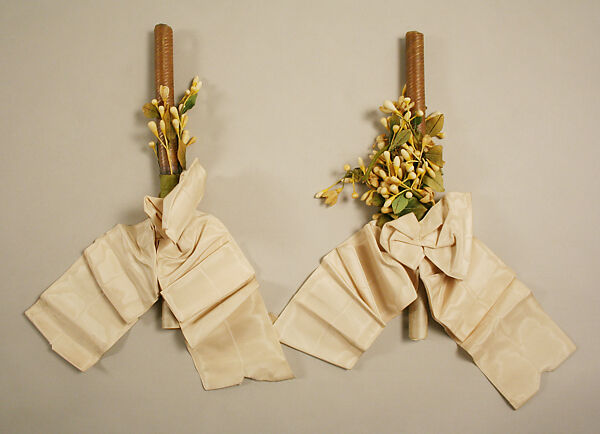 Wedding ensemble, Nadezhda Petrovna Lamanova (Russian, 1861–1941), silk, wax, Russian