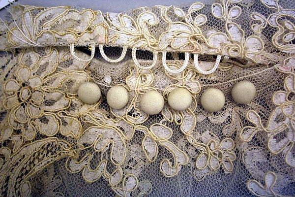 Wedding ensemble, Jay-Thorpe, Inc., synthetic, cotton, nylon, plastic, American or European