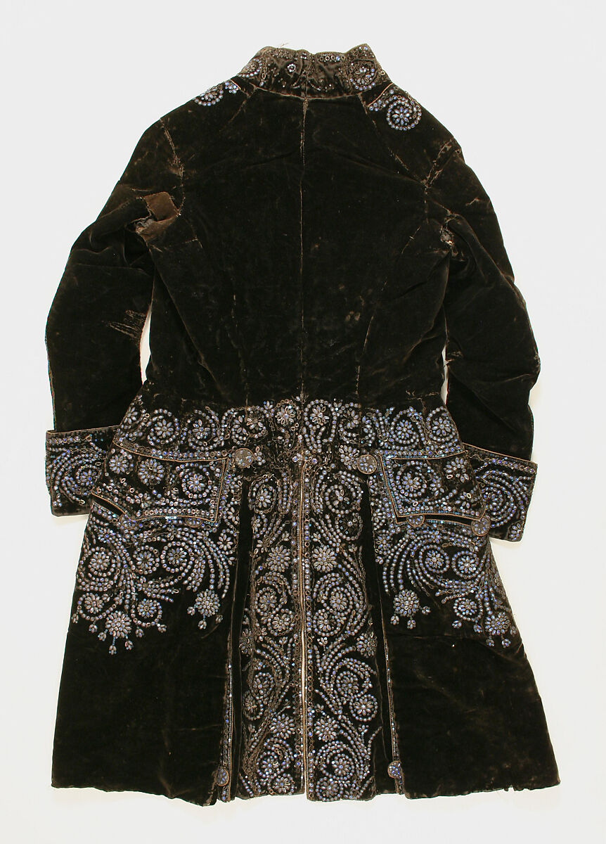 Court suit, silk, French