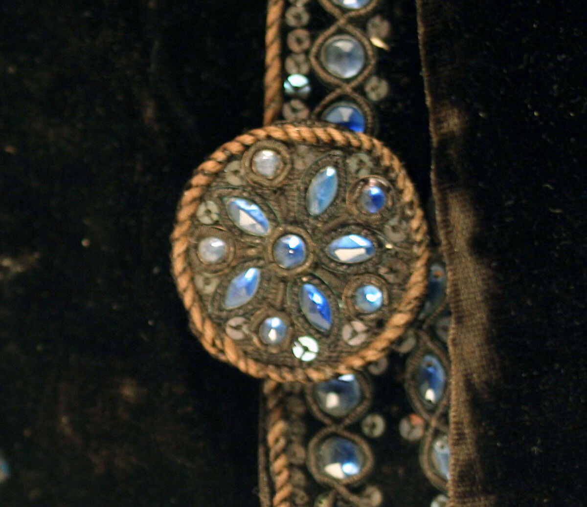 Court suit, silk, French