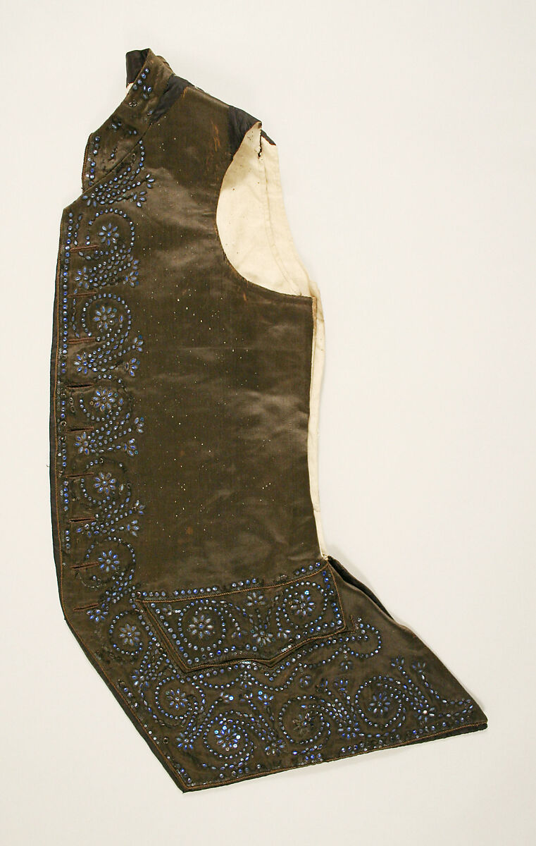 Court suit, silk, French