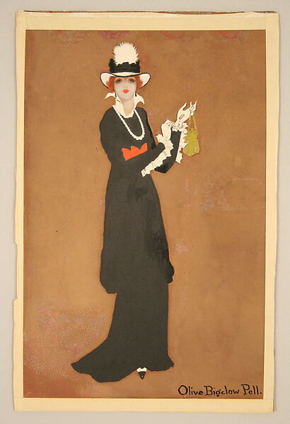 Illustration, Olive Bigelow Pell, paper, American