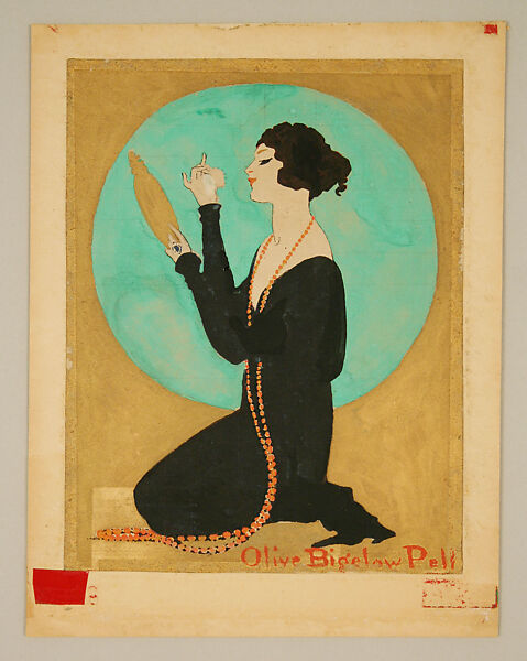 Illustration, Olive Bigelow Pell, paper, American