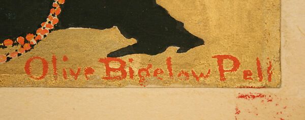 Illustration, Olive Bigelow Pell, paper, American