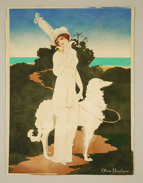 Illustration, Olive Bigelow Pell, paper, American