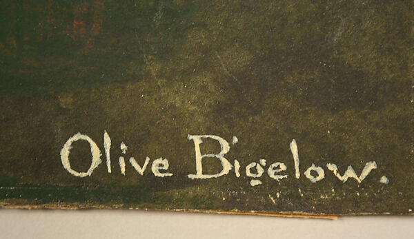 Illustration, Olive Bigelow Pell, paper, American