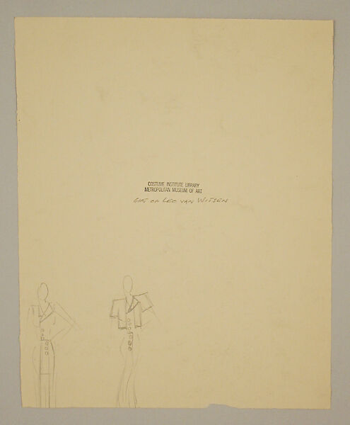 Illustration, Illustration by Leo Van Witsen, paper, American