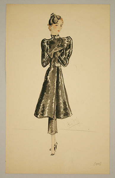 Illustration, Illustration by Leo Van Witsen, paper, American