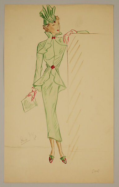 Illustration, Illustration by Leo Van Witsen, paper, American