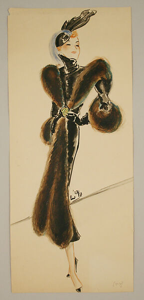 Illustration, Illustration by Leo Van Witsen, paper, American