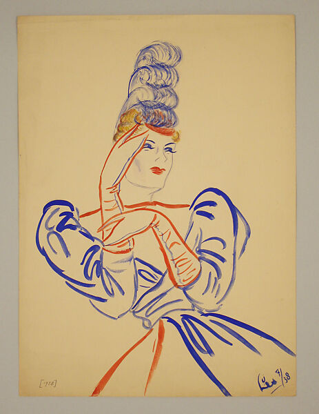 Illustration, Illustration by Leo Van Witsen, paper, American