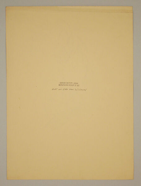 Illustration, Illustration by Leo Van Witsen, paper, American