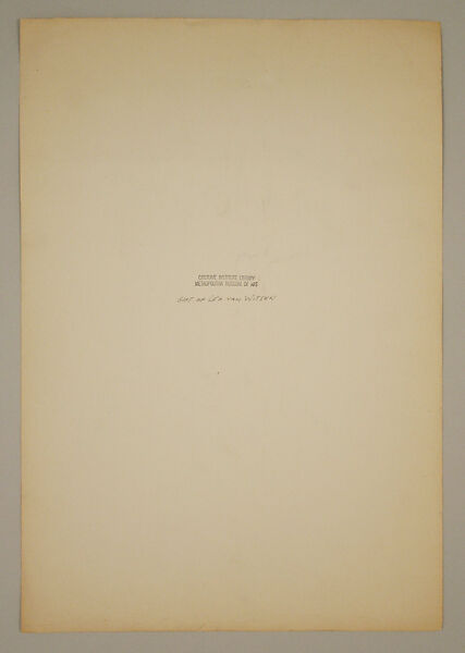 Illustration, Illustration by Leo Van Witsen, paper, American