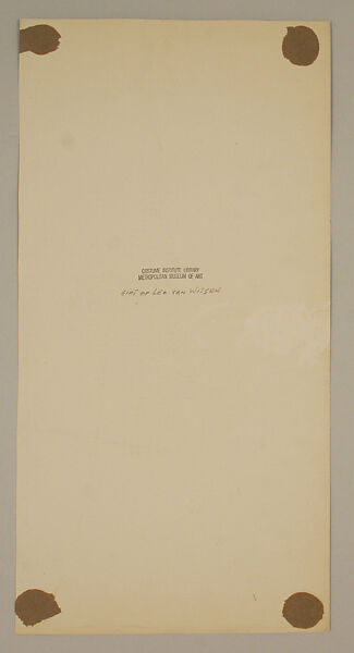 Illustration, Illustration by Leo Van Witsen, paper, American