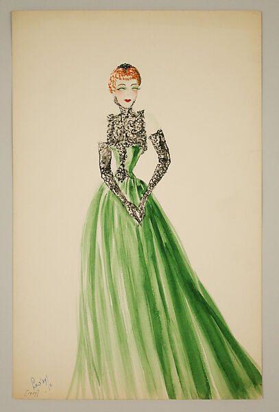 Illustration, Illustration by Leo Van Witsen, paper, American