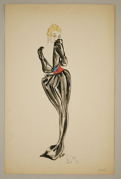 Illustration, Illustration by Leo Van Witsen, paper, American