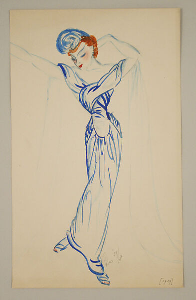 Illustration, Illustration by Leo Van Witsen, paper, American