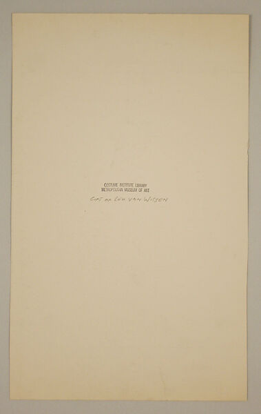 Illustration, Illustration by Leo Van Witsen, paper, American