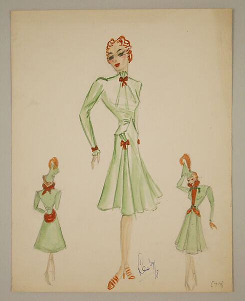 Illustration, Illustration by Leo Van Witsen, paper, American