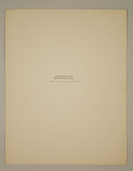 Illustration, Illustration by Leo Van Witsen, paper, American