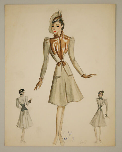 Illustration, Illustration by Leo Van Witsen, paper, American