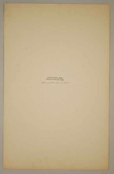 Illustration, Illustration by Leo Van Witsen, paper, American