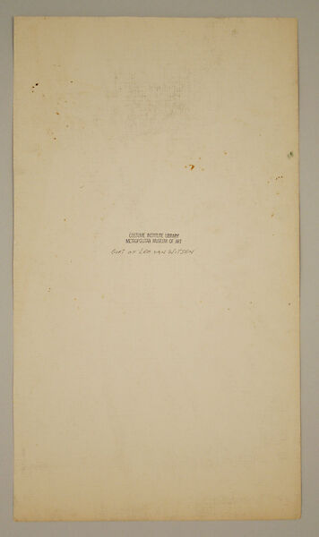 Illustration, Illustration by Leo Van Witsen, paper, American