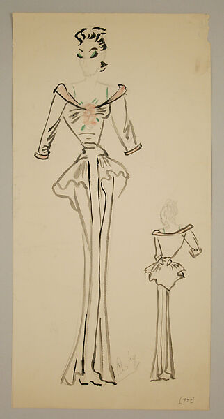 Illustration, Illustration by Leo Van Witsen, paper, American