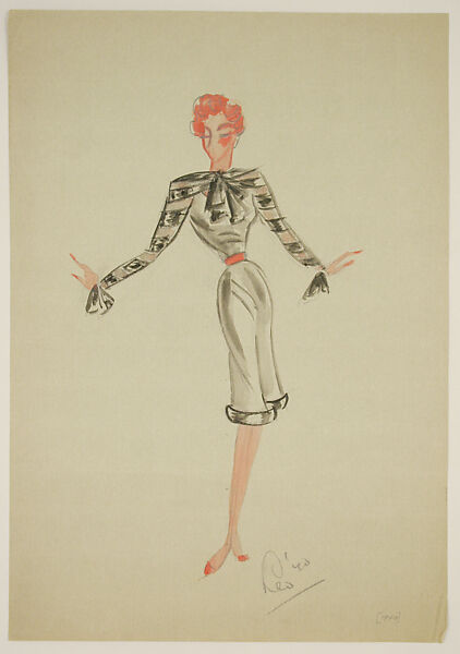 Illustration, Illustration by Leo Van Witsen, paper, American