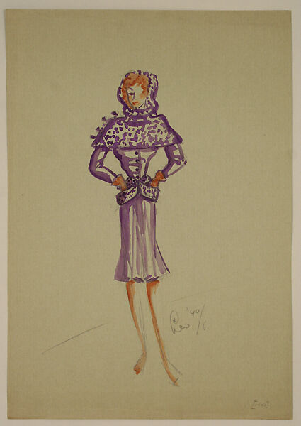 Illustration, Illustration by Leo Van Witsen, paper, American