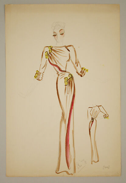 Illustration, Illustration by Leo Van Witsen, paper, American