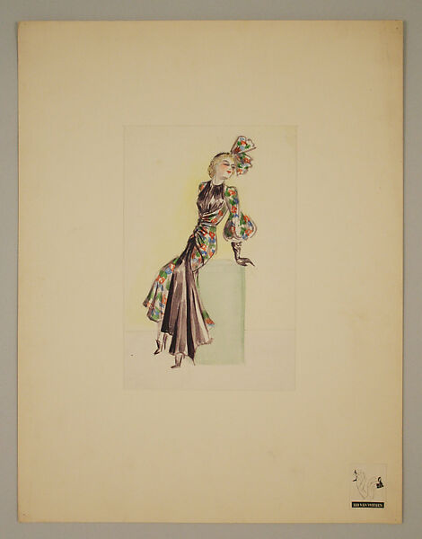 Illustration, Illustration by Leo Van Witsen, paper, American