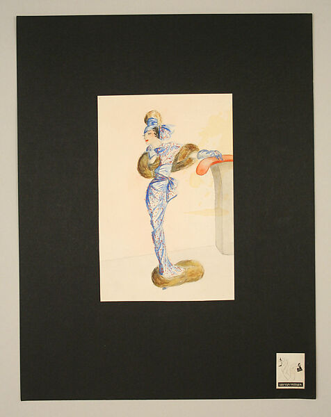 Illustration, Illustration by Leo Van Witsen, paper, American