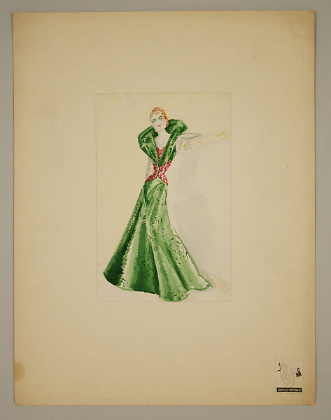 Illustration, Illustration by Leo Van Witsen, paper, American