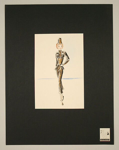 Illustration, Illustration by Leo Van Witsen, paper, American