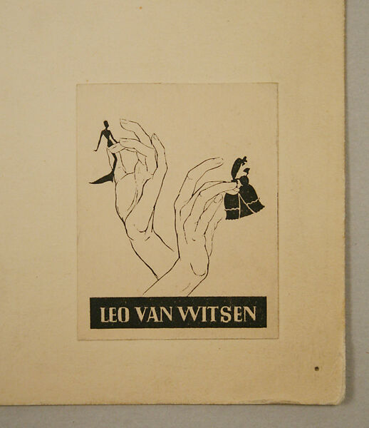 Illustration, Illustration by Leo Van Witsen, paper, American