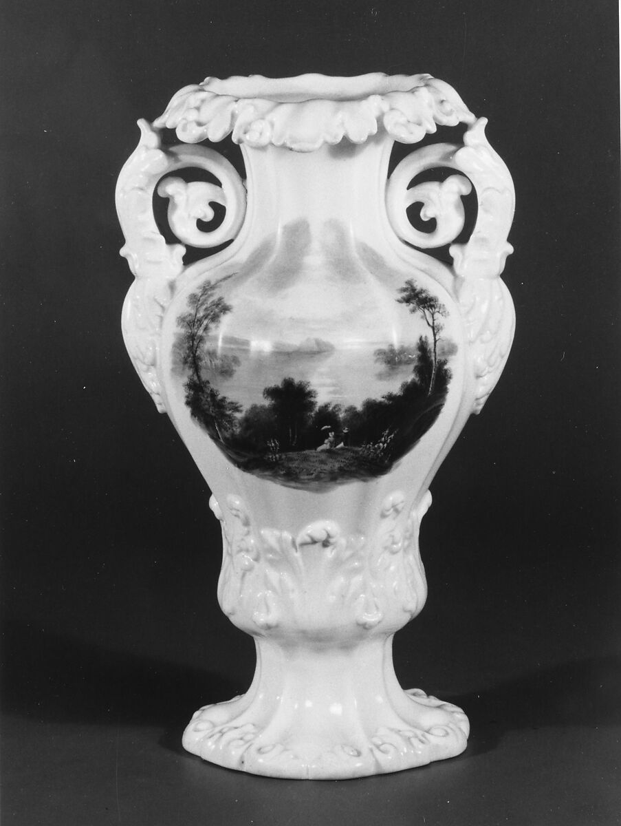 Vase, Porcelain, American or European