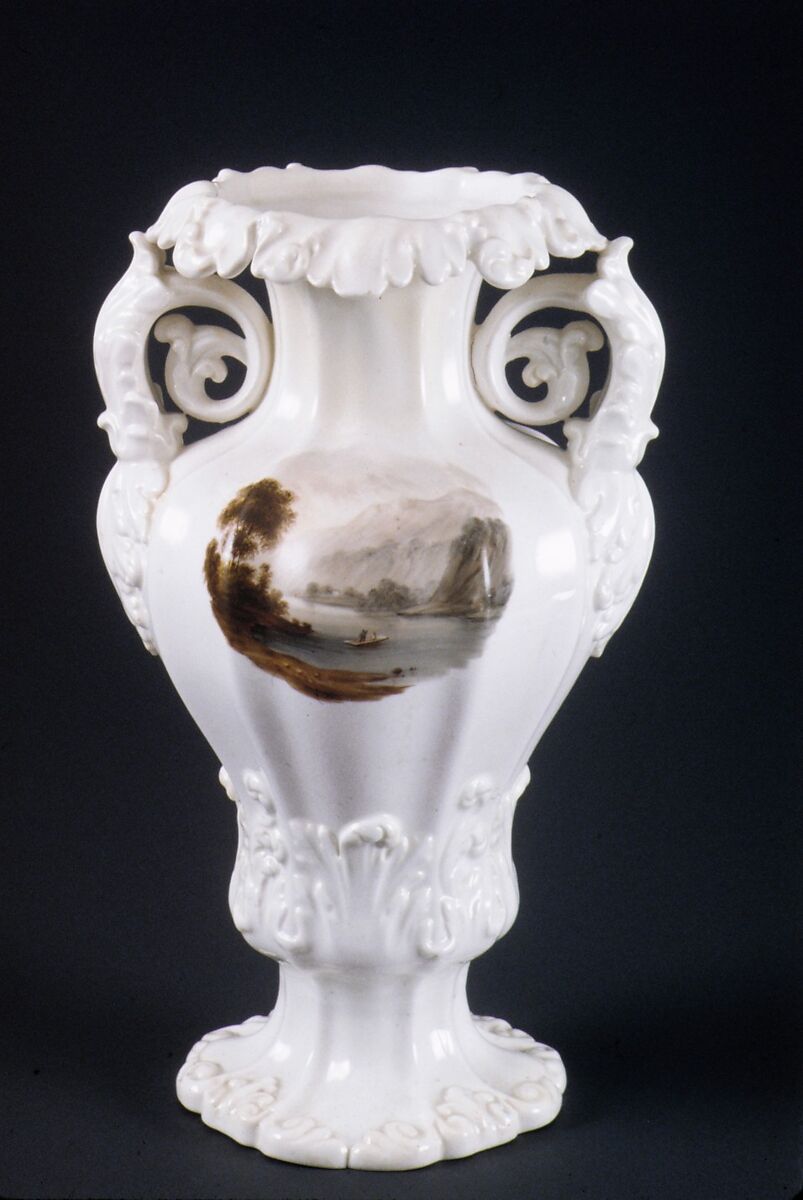 Vase, Porcelain, American or European 