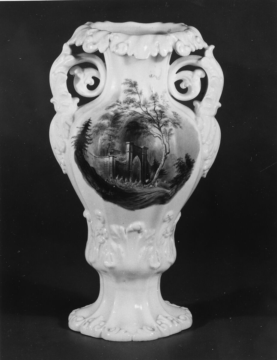 Vase, Porcelain, American or European
