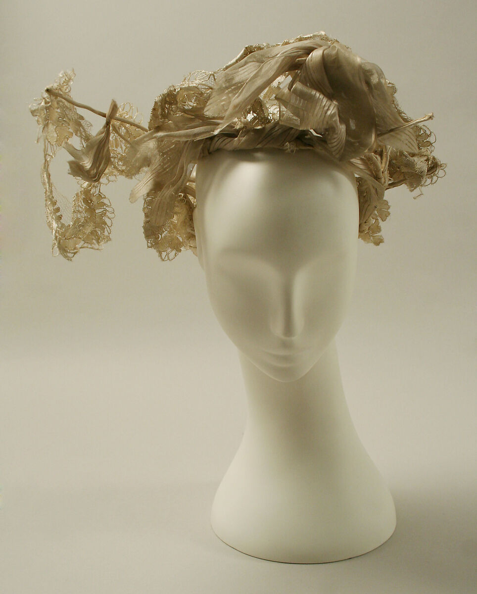 Hat, silk, French 