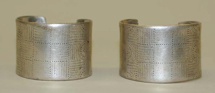 Ensemble, cotton, hemp, silver, glass, shell, Burma (Loimi Akha)