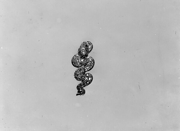 Veil Pin, Platinum, diamonds, emeralds