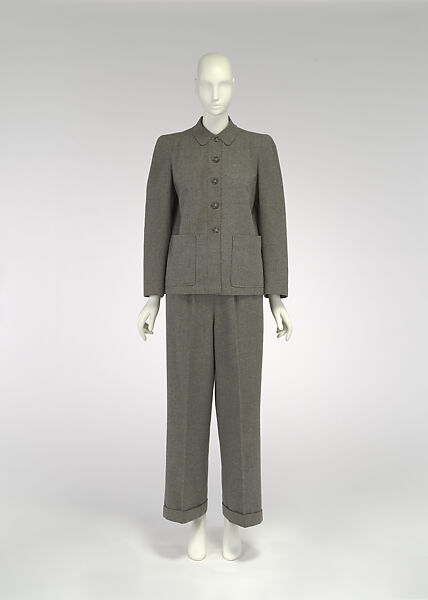 Suit, Vera Maxwell (American, 1901–1995), wool, American 