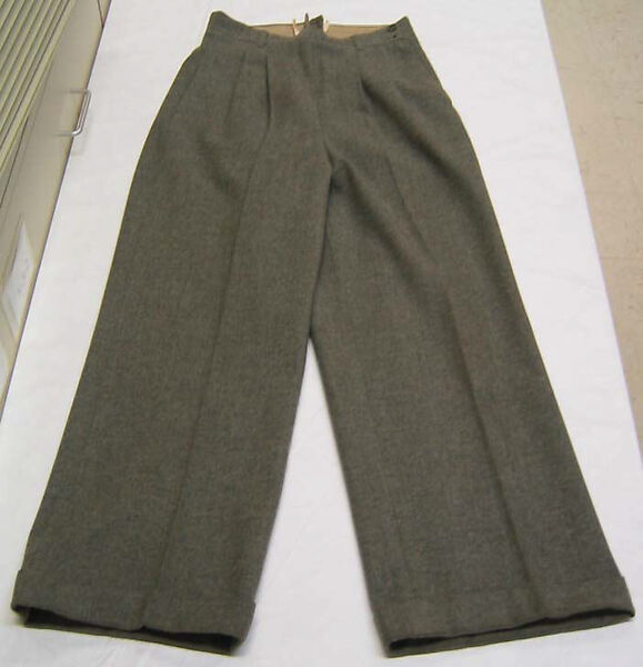 Suit, Vera Maxwell (American, 1901–1995), wool, American