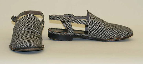 Ensemble, Claire McCardell (American, 1905–1958), wool, cotton, leather, metal thread, American