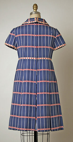 Dress, Maurice Rentner, Inc. (American, founded 1923), cotton, American